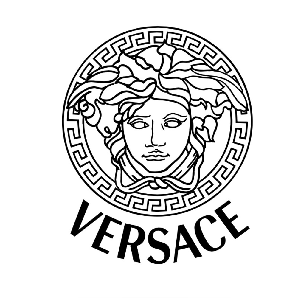Versace Monochrome Medusa Logo
